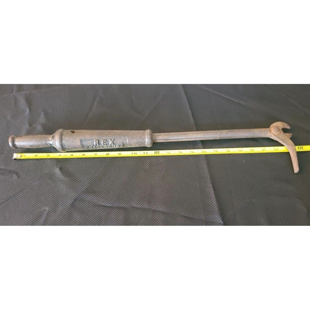 Vtg Giant Nail Puller Tool APPROX 18"- 23” Heavy Duty REX Made In USA